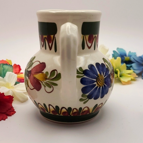 Wechsler Handmade floral Vintage Jug / Pitcher - Picture 4 of 6